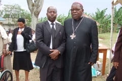 OSCF launching - Archbishop Paul Bakyenga & Mr Oyesigye .R. Stuart