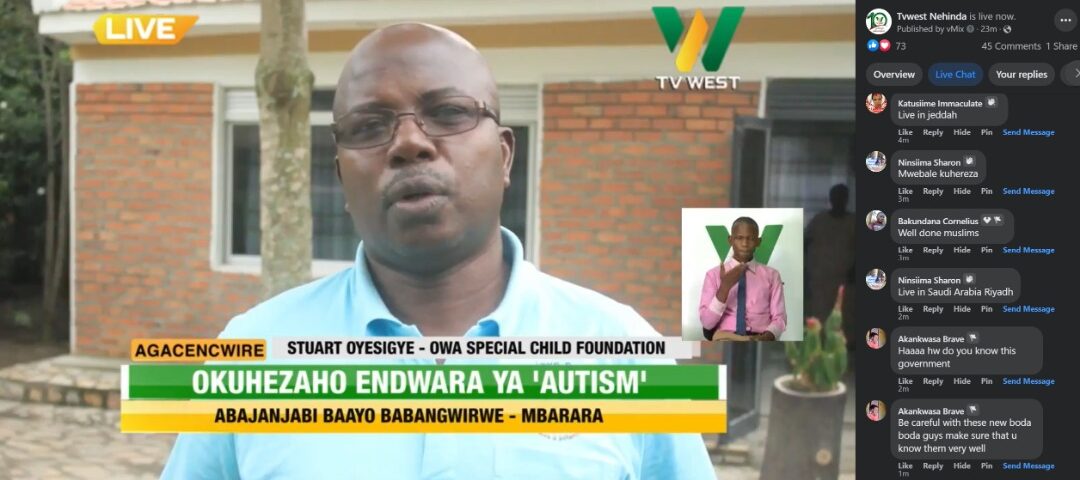 Agacencwire: Abakugu kuruga Buraaya babangwire abajanjabi b'endwara ya 'Autism'